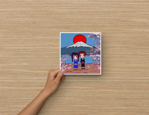 Illustration Fuji