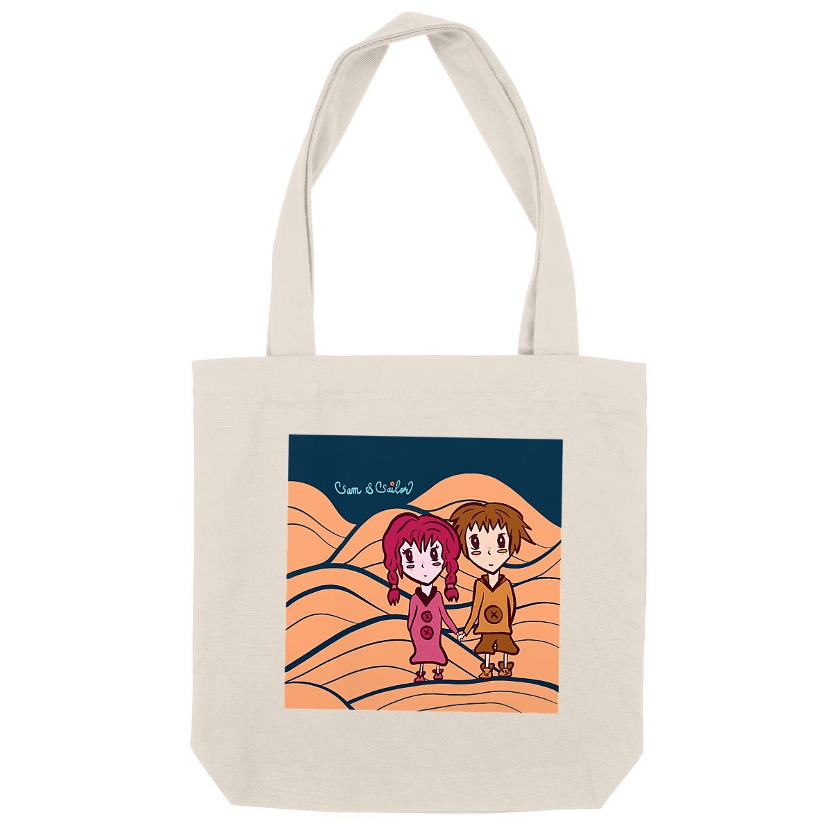 Sac tissu "Sam & Sailor Capucine" - Textile recyclé