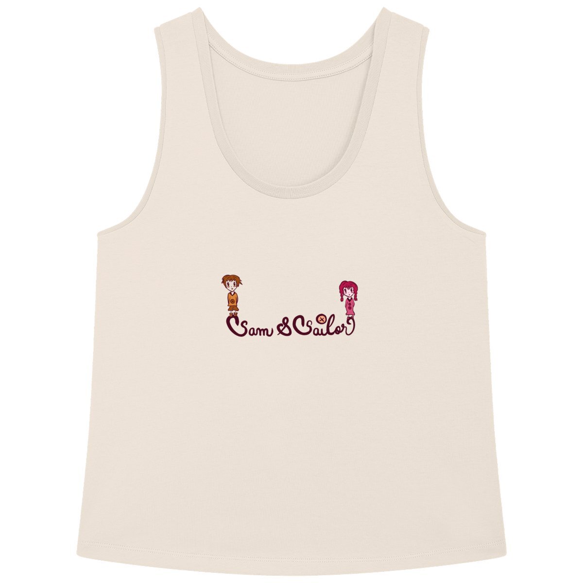 Débardeur ample "Sam & Sailor" ficelle - Coton Bio
